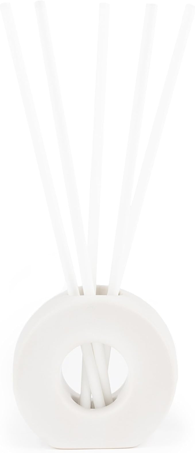 ScentAir Infused Liquidless Diffuser Reeds | Essential Oil Air Freshener Sticks for Home, Bathroom, and Office | Includes 25 Flameless Aromatherapy Reeds and 1 Modern Vase | Sands & Salt