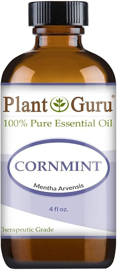 Cornmint Essential Oil 4 oz (Japanese Peppermint) 100% Pure Undiluted Therapeutic Grade.