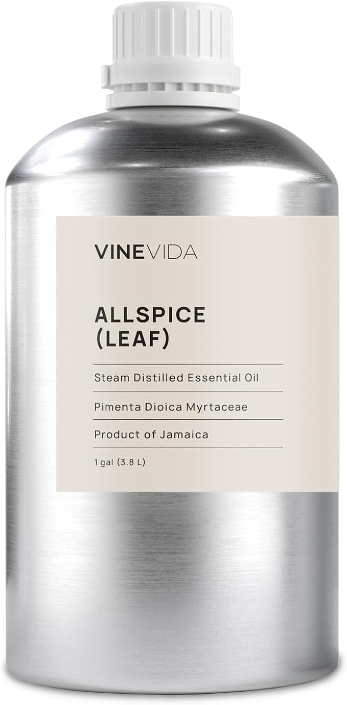 VINEVIDA [32oz] Allspice (Leaf) Essential Oil - Bulk Essential Oil for Soap Making and Candle Making