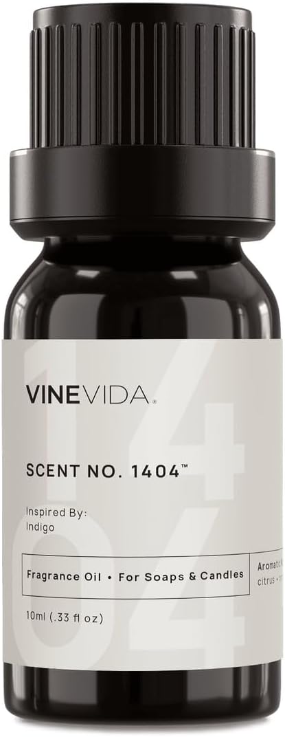 VINEVIDA [0.33oz] Scent No.1404 Fragrance Oil for Candle Making - Made in USA Natural Candle Scents - Fragrance Oil for Soap Making