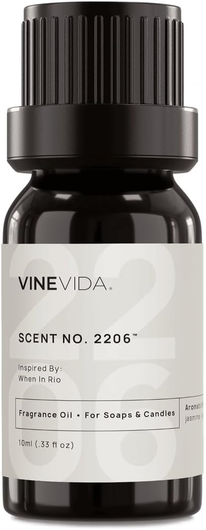VINEVIDA [0.33oz] Scent No.2206 Fragrance Oil for Candle and Soap Making - Natural Candle Scents Made in USA