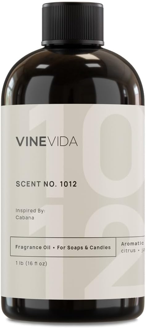 VINEVIDA [16oz] Scent No.1012 Fragrance Oil for Candle Making and Soap Making - Premium Candle Scents for Soy Candles