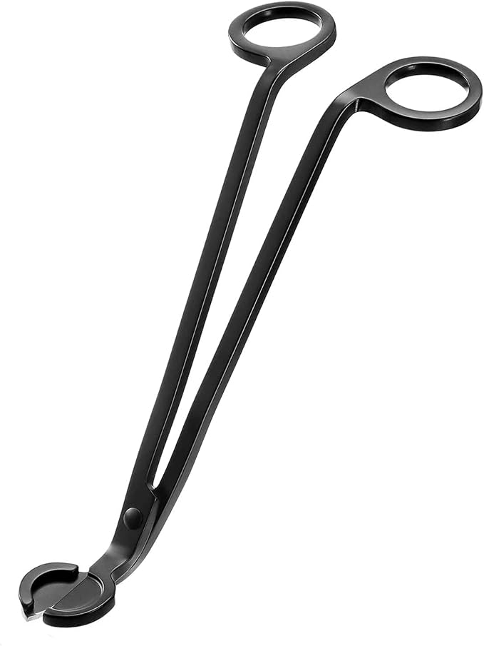 Candle Wick Trimmer, Candle Wick Cutter, Wick Shear, Wick Cutter Scissor (Matte Black)