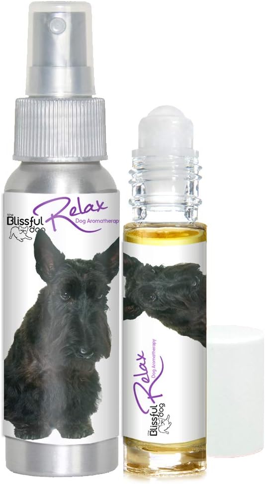 The Blissful Dog Scottish Terrier Relax Dog Aromatherapy, 2.67-Ounce Spray