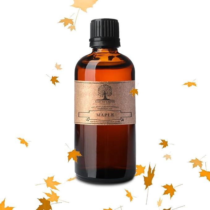 Maple - 100% Pure Aromatherapy Grade by Nature's Note Organics - 0.3 Fl Oz