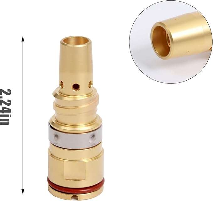 5Pcs D-MA250 Gas Diffusers for Bernard (Miller) AccuLock S MDX-250 Torch | Fit N-A5800C Nozzle, MIG Welding Consumables
