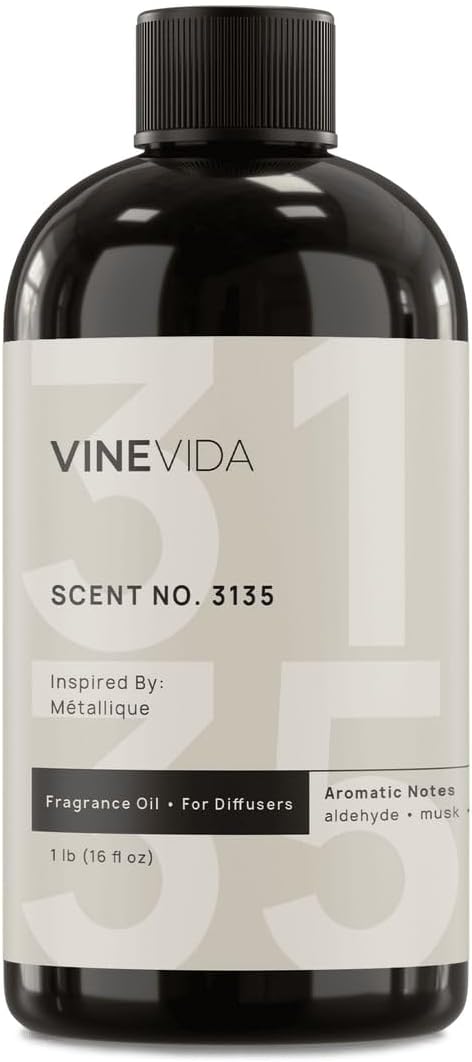 VINEVIDA [16 Oz] Inspired by: Metallique; Diffuser Oil Refill | Premium Scent Diffuser Oil for Home | Non-Toxic Fragrance
