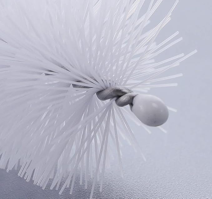 20Pcs 10 Sizes Humidifier Brush Cleaner Bottle Brush Small Diameter Drinking Straw Cleaning Brush,Black and White
