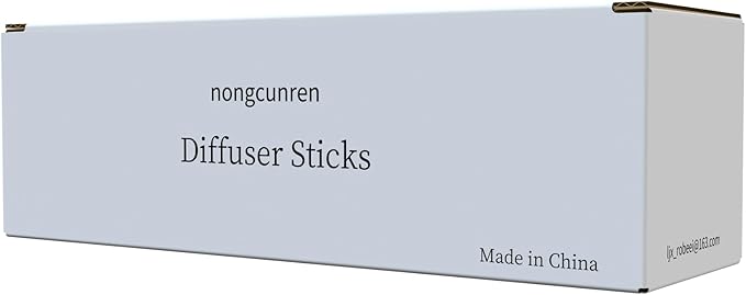 7Inch 100 Pcs Brown Wavy Rattan Reed Diffuser Sticks Fragrance Diffuser Replacement Refill Sticks