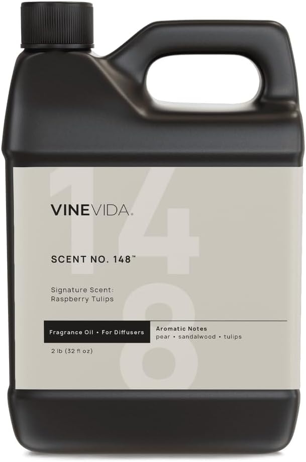 VINEVIDA [32 Oz] Inspired by: Raspberry Tulips; Diffuser Oil Refill | Premium Scent Diffuser Oil for Home | Non-Toxic Fragrance