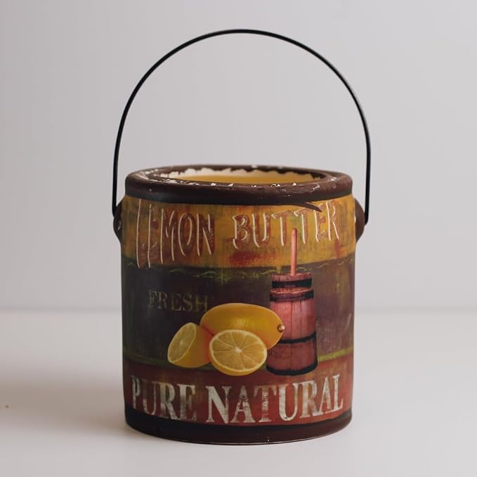 A CHEERFUL GIVER 95hr 20oz Scented Candle - Lemon Butter - Multi-Wick Glass Candle - Gifts For Men and Women