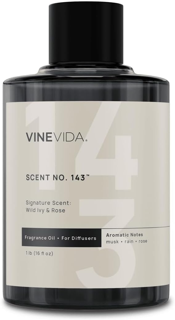 VINEVIDA [16 Oz] Inspired by: Wild Ivy & Rose; Diffuser Oil Refill | Premium Scent Diffuser Oil for Home | Non-Toxic Fragrance