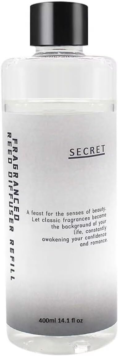 Scent Diffuser Oil Refill | 13.53 fl oz(400ml) Home Fragrance Defusers | Scented Aroma Essential Oil Reed Diffuser Secret 400ml