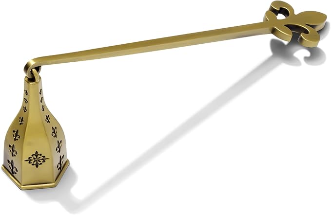 Wickman Candle Snuffer Antique Brass