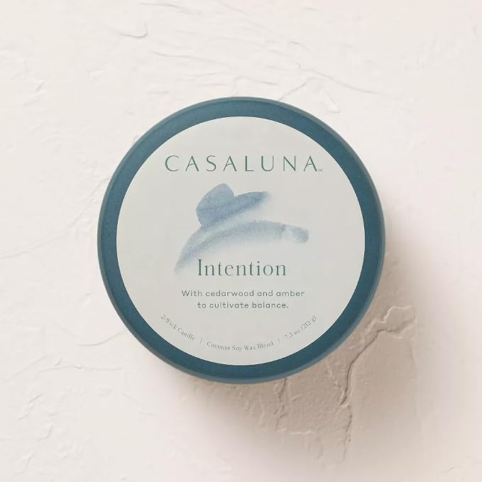 Casalunas 2 Wick Lidded Jar Candle (7.5oz, Intensions)