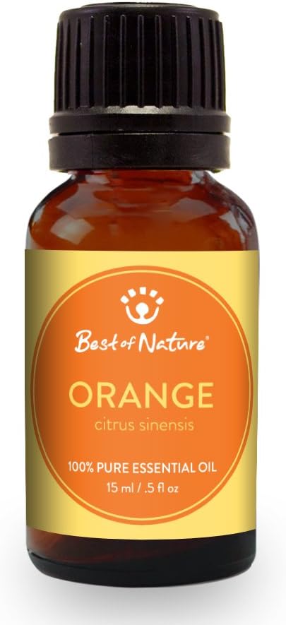 Best of Nature Essential Oil Gift Set – 100% Pure Oils for Diffuser, Aromatherapy, and DIY – Includes Lavender, Eucalyptus, Peppermint, Orange & Tea Tree