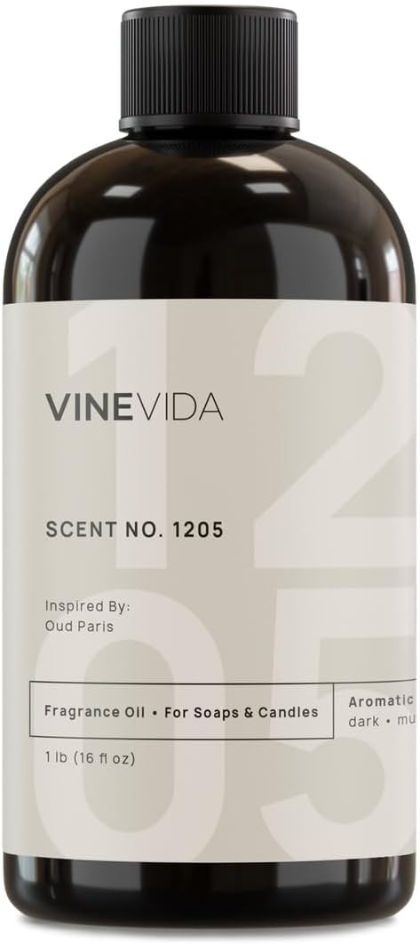 VINEVIDA [16oz] Scent No.1205 Fragrance Oil for Candle Making and Soap Making - Premium Candle Scents for Soy Candles