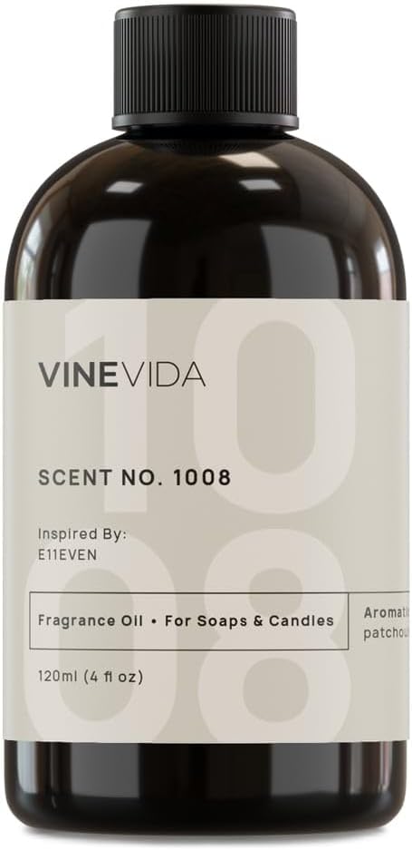 VINEVIDA [4oz] Scent 1008 Fragrance Oil for Candle & Soap Making - Made in USA Natural Candle Scents