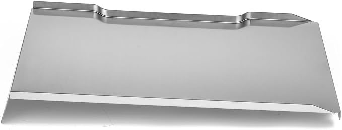 Ironwood 885 Drip Tray Grill Replacement Parts for Traeger Drip Pan Heat Baffle BCA1333 BCA1333-AMP KIT0404 TFB89BLF TFB89BLE Stainless Steel Pellet Grill Bottom Grease Drain Pan Catcher Tray