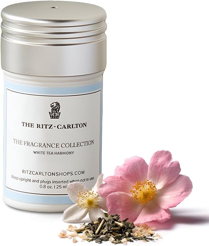 The Ritz-Carlton Room Diffuser Refill - White Tea Harmony - Notes of White Tea, Jasmine, Wild Rose and Thyme