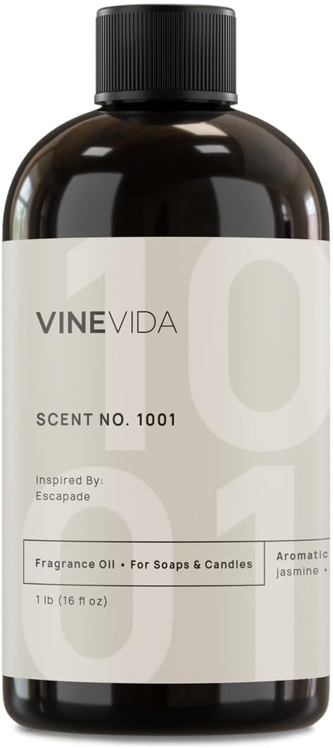 VINEVIDA [16oz] Scent No.1001 Inspired by Ritz Carlton Hotel Fragrance Oil for Candle Making - Made in USA Scents for Candle Making - Natural Fragrance Oil - Scents for Soap Making