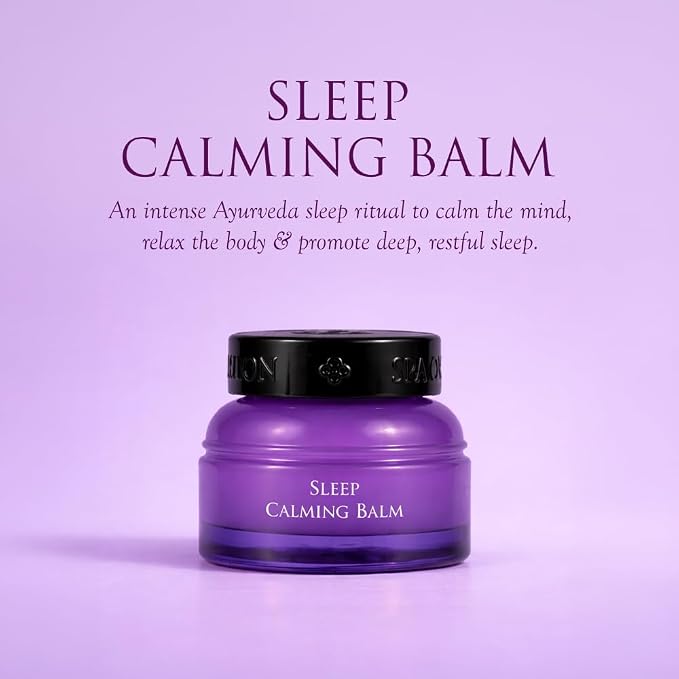 SPA CEYLON SLEEP Calming Balm | Natural Sleep Aid with Lavender & Ylang Ylang | Soothing Body Balm for Bedtime Routine | Suitable for All Skin Types