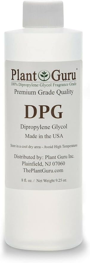 Dipropylene Glycol DPG 8 oz. - Fragrance Grade Carrier Oil - Great for Incense Making, Perfume and Body Oils.