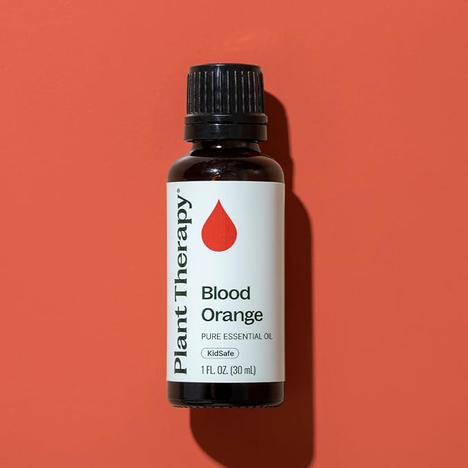 Plant Therapy Blood Orange Essential Oil 30 mL (1 oz) 100% Pure, Undiluted, Therapeutic Grade