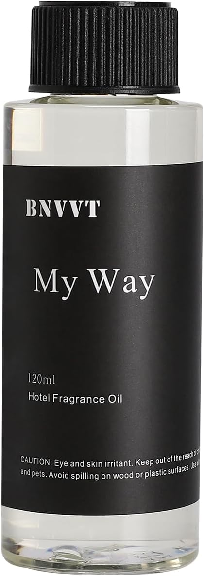 My Way Diffuser Oil Inspired by the 1 Hotel Scent - Sandalwood Suede Soft Woods - Fragrance Oil Blend for Ultrasonic and Waterless Diffusers and Crafting - 120 mL