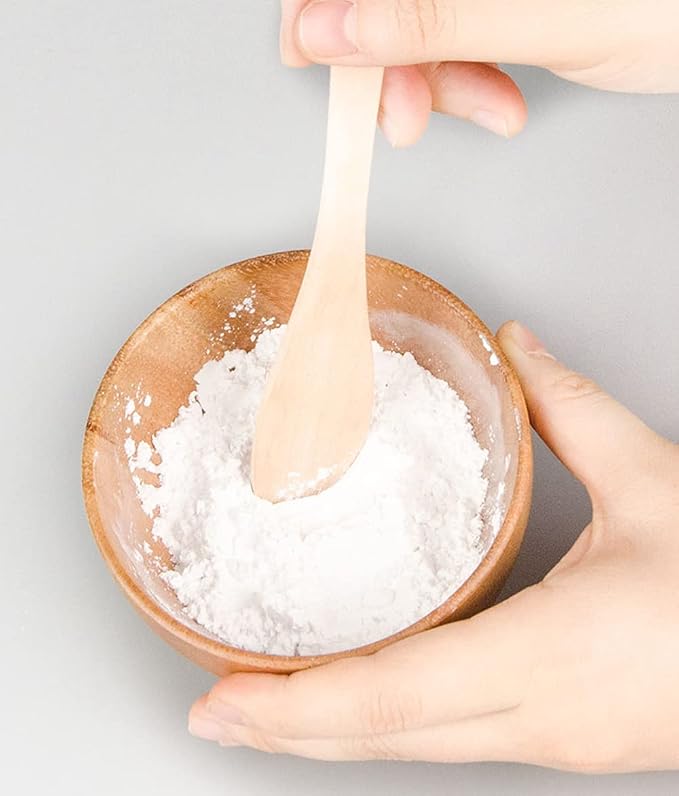 Facial Mask Bowl Set Bamboo Face Mask Essential Oil Aromatherapy Mixing Bowl DIY Clay Facemask Mixing Tool Kit with Stick Spatula