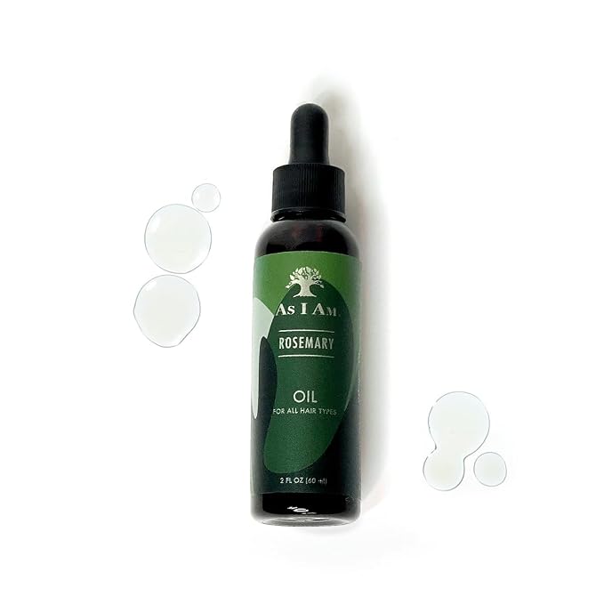 As I Am Rosemary Oil - 2 oz - Hair Density Serum - with Biotin & Saw Palmetto