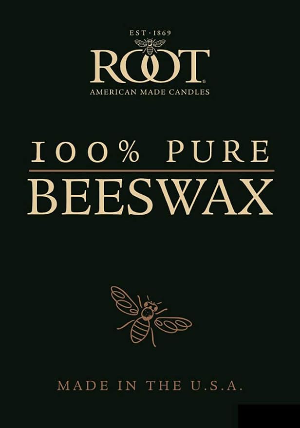 Root Candles Scented Candles Honeycomb Beeswax Blend Premium Handcrafted Candle, Large Veriglass, Sugared Grapefruit