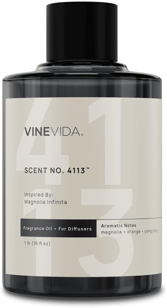 VINEVIDA [16 Oz] Inspired by: Magnolia Infinita; Diffuser Oil Refill | Premium Scent Diffuser Oil for Home | Non-Toxic Fragrance