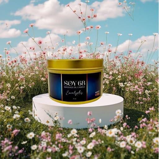 Moisturizer Candle: 8 Oz. (Each) (Eucalyptus)