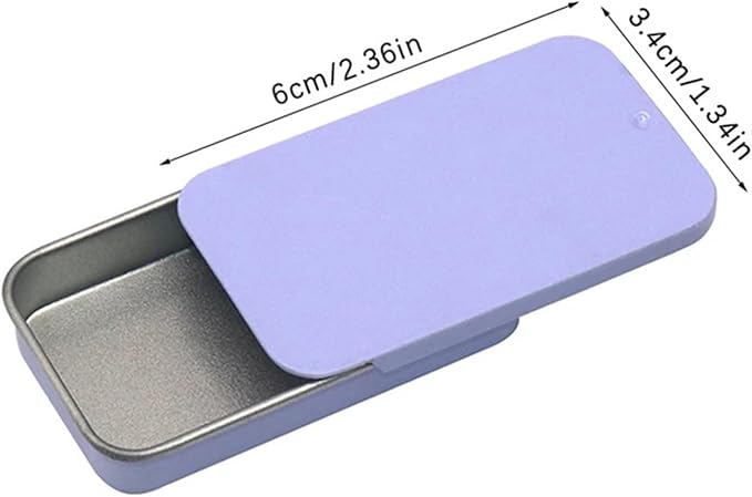 30PCS Tinplate Box Slide Lid Push Pull Box Drawer Balm Box Portable Box Mini Aromatherapy Jar Candy Small Iron Box Gift Box(Gold)