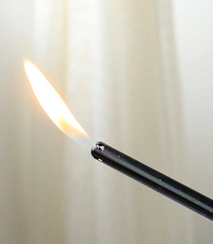 6 - Handi Flame BBQ Grill Click Lighter Refillable Candle Fireplace Kitchen Stove Wind Resitent Long Stem