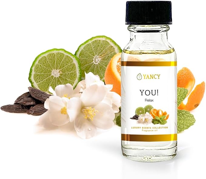 YANCY You Luxury Collection Fragrance Oil (1/2 oz), Intimate and Warm Scent, Ideal for Diffusers, Oil Burners & Aroma Lamps, Soft Signature Fragrance for Personal Spaces