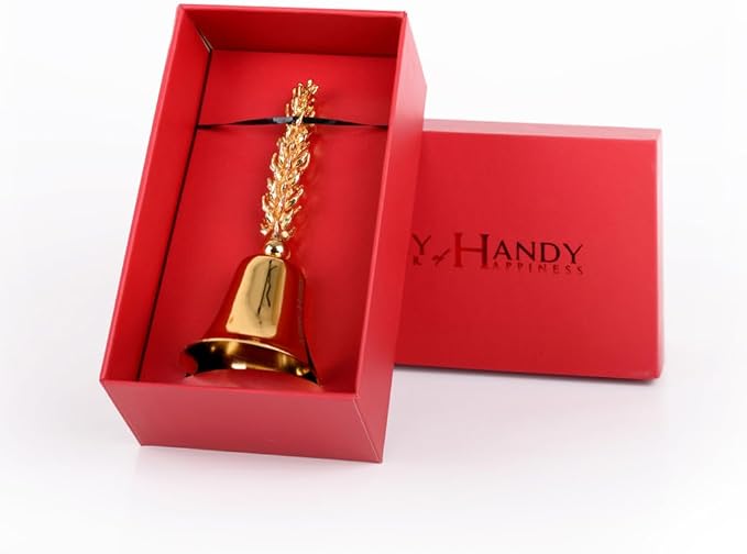 Candle Snuffer Accessory - Brass Design - Safely Extinguish Candle Flames - Home Decor and Gift for Candle Lover (Wheat)