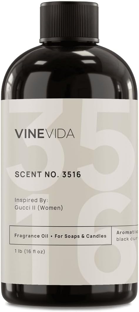 VINEVIDA Scent NO. 3516 Fragrance Oil - 16oz (1lb) - Fragrance Oil for Candle Making - Made in USA Candle Scents Scents for Soap Making