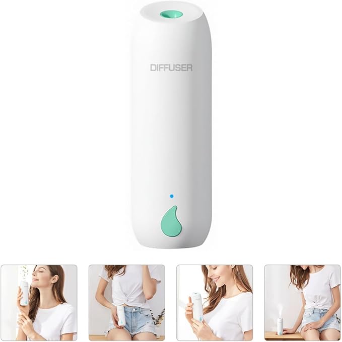 Automatic Timing Essential Oil Aroma Diffuser White – Household Fragrance Air Refresher with Auto Shut-Off for Home Relaxation and Aromatherapy