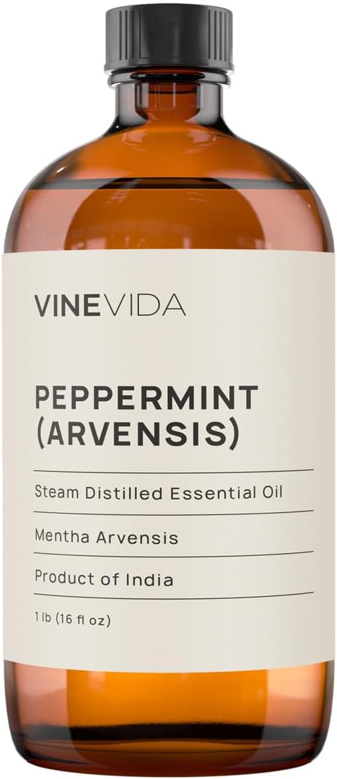 VINEVIDA [16 oz] 100% Pure Peppermint Essential Oil