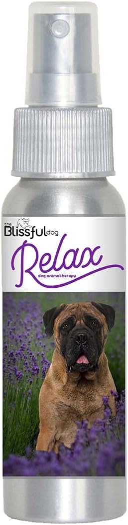 The Blissful Dog Bullmastiff Relax Dog Aromatherapy Spray for Your Dog's Anxiety