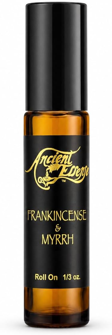 Ancient Essence Frankincense and Myrrh Mix Roll on (0.33 Oz Roll on of Frankincense and Myrrh)