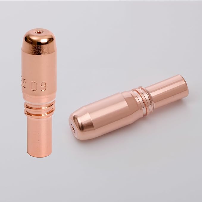 30Pcs T-A035CH Contact Tips .035/0.9mm for Bernard (Miller) AccuLock S | Conductive Welding Tips, Fit D-MA250 Gas Diffuser, MIG Gun Replacement Accessories
