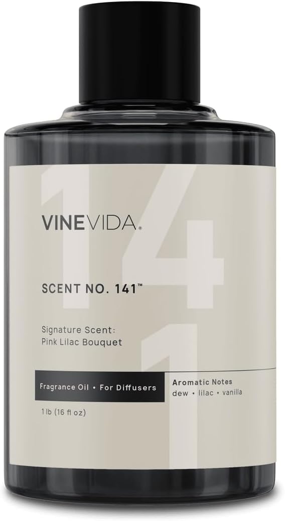 VINEVIDA [16 Oz] Inspired by: Pink Lilac Bouquet; Diffuser Oil Refill | Premium Scent Diffuser Oil for Home | Non-Toxic Fragrance