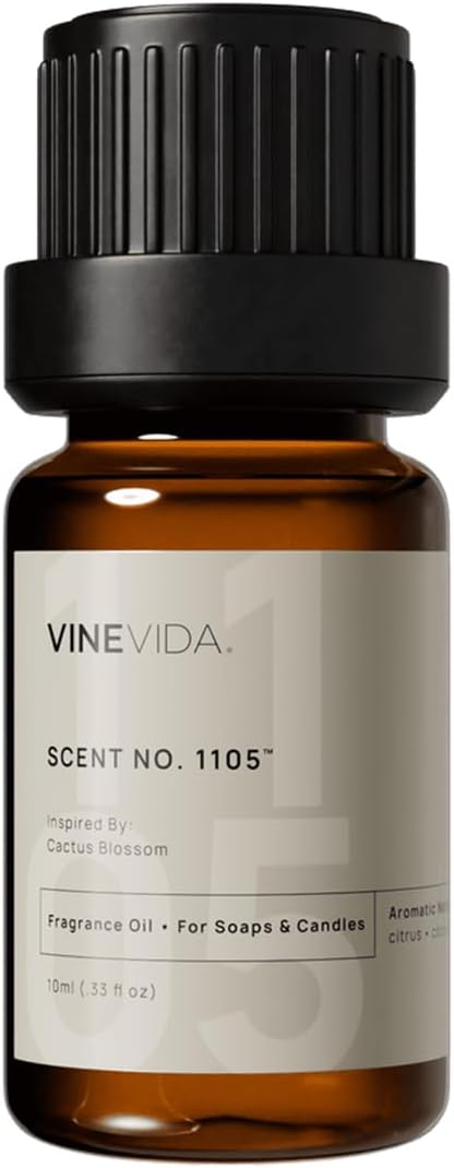 VINEVIDA [0.33oz] Cactus Blossom Fragrance Oil for Candle Making and Soap Making - Premium Candle Scents for Soy Candles