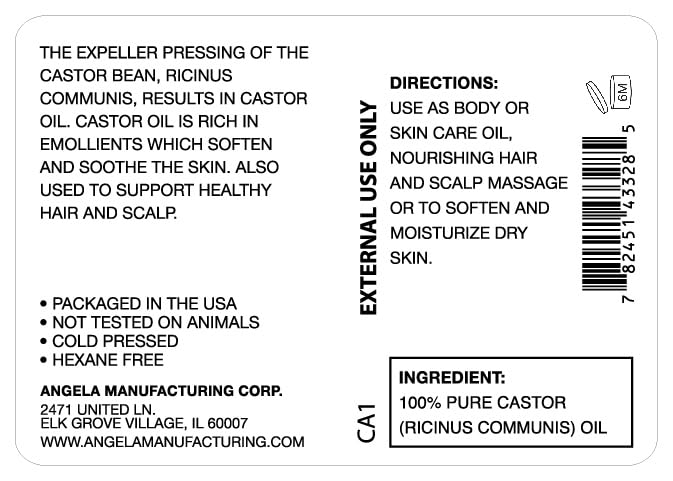 100% Pure Castor Oil Expeller-Pressed Virgin Oil for Hair Growth, Eyelashes, Eyebrows and Skin Moisturizer Premium Dropper Included, 1 fl oz (30ml)