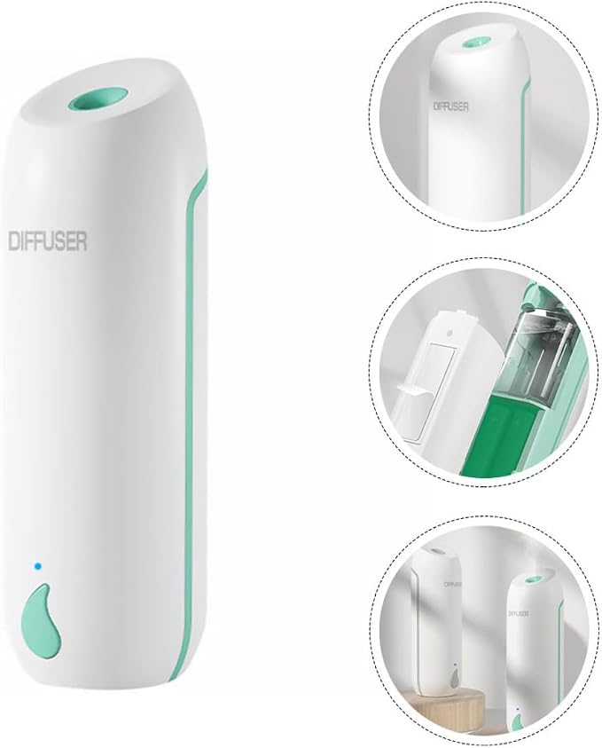 Automatic Timing Essential Oil Aroma Diffuser White – Household Fragrance Air Refresher with Auto Shut-Off for Home Relaxation and Aromatherapy