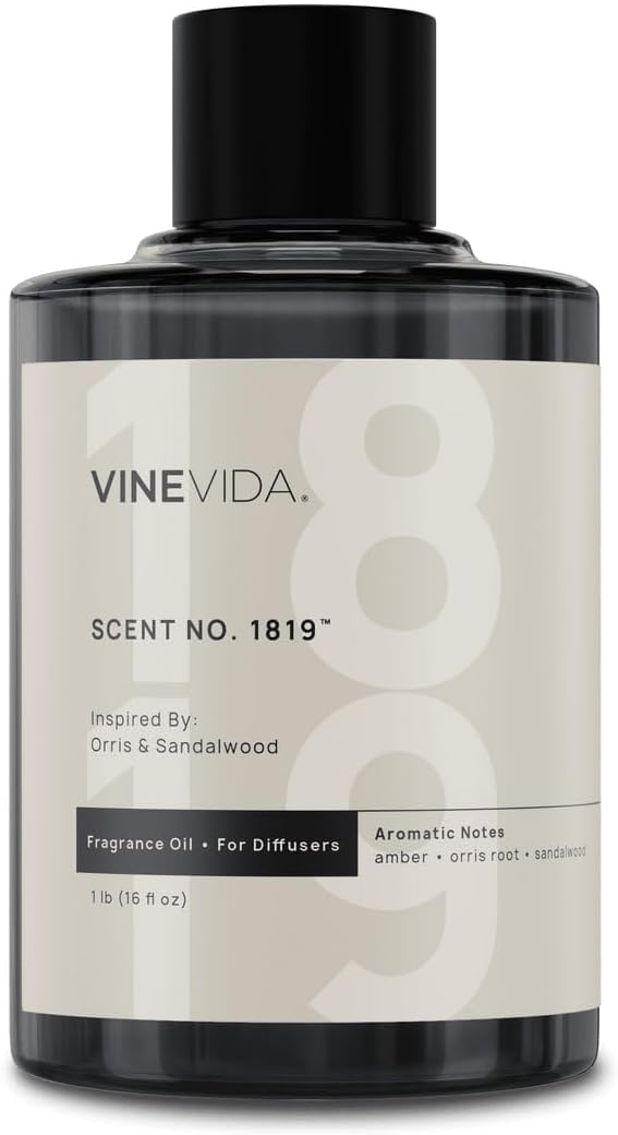 VINEVIDA [16 Oz] Inspired by: Orris & Sandalwood; Diffuser Oil Refill | Premium Scent Diffuser Oil for Home | Non-Toxic Fragrance