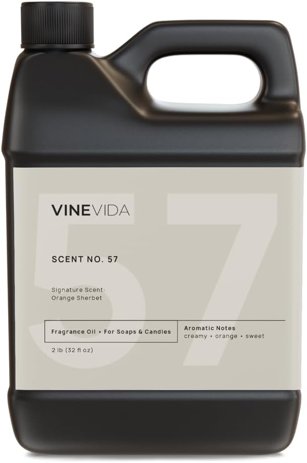 VINEVIDA [32oz] Orange Sherbet Fragrance Oil for Candle Making and Soap Making - Premium Candle Scents for Soy Candles